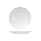 NORDIKA ASSIETTE A DESSERT EN PORCELAINE BLANCHE 19CM (2X6) photo du produit