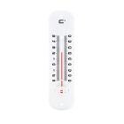 THERMOMETRE -30 AU +50C BLANC METAL 19.2X5CM (1) photo du produit