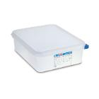 SET BOITE RAFRAICH. ARAVEN PP HERM. GN1/2 H.10CM 6.5L + COUVERCLE COLOCLIP (6) photo du produit
