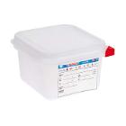 SET BOITE RAFRAICH. ARAVEN PP HERM. GN1/2 H.15CM 10L + COUVERCLE COLOCLIP (6) photo du produit