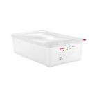 SET BOITE RAFRAICH. ARAVEN PP HERM. GN1/1 H.15CM 21L + COUVERCLE COLOCLIP (6) photo du produit