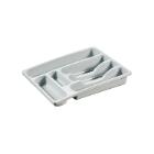 BAC A COUVERTS 6 COMPARTIMENTS CURVER GRIS CLAIR 36X29X6CM (5) photo du produit