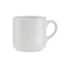 TASSE CAFE BUFFET RD BLANCHE EMPILABLE D.74 H.71MM 20CL (1X12) photo du produit