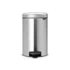 PEDALETTE NEWICON BRAB.12L MOTION MATT STEEL FPP-SEAU PLAST. D.25.1X41.1CM (1) photo du produit