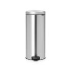 POUBELLE A PEDALE CLASSIC 30L BRABANTIA MATT STEEL+SEAU PLAST. D.29.3X66CM (1) photo du produit