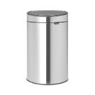 AFVALBAK TOUCH BIN 40L BRABANTIA  MATT STEEL FPP 30.2X43.5X72.7CM (1) artikelfoto