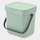 POUBELLE SORT&GO 3L BRABANTIA JADE GREEN 18.8X13.9X18.1CM (4) photo du produit