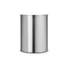 CORBEILLE À PAPIER 15L RONDE BRABANTIA MATT STEEL Ø26.2X32CM (1) photo du produit
