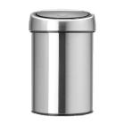AFVALBAK TOUCH BIN 3L WANDMODEL BRABANTIA MATT STEEL 18X318.4X28CM (1) artikelfoto