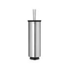 SET BROSSE WC BRABANTIA AVEC SUPPORT MUR FERME MATT STEEL (2) photo du produit