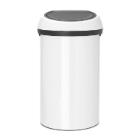 POUBELLE TOUCH BIN 60L BRABANTIA BLANC 40X70.5CM (1) photo du produit