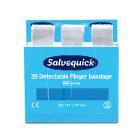 PANSEMENT DETECTABLES XL BLEUS SALVEQUICK 120X20MM (6X39) photo du produit