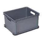 UNIBOX CLASSIC SMALL 15L CURVER ZILVER 35X27X22CM (3) artikelfoto
