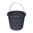 SEAU CURVER 10L ANTHRACITE D.29.5X25.5CM (1) photo du produit