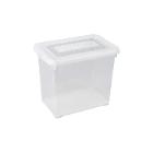 OPBERGBOX HANDY 9L TRANSPARANT 29.4X19.4X24.4CM (7) artikelfoto