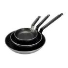 POELE A FRIRE DE BUYER CHOC ACCESS 4MM D.200MM (1) photo du produit