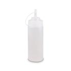 FLACON DOSEUR ABS TRANSPARANT D.55 H.200MM 350ML (6) photo du produit