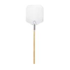 PELLE PIZZA ALU 305X356MM MANCHE BOIS 132CM (1) photo du produit