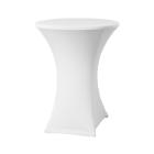 JUPE DE TABLE HAUTE PLUTO STRETCH + COVER BLANC (1) photo du produit