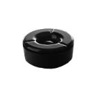 CENDRIER MELAMINE NOIR D.115MM (12) photo du produit