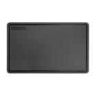 PLANCHE A DECOUPER STERICARE PP AVEC RAINURE GN1/1 530X325X15MM NOIR (1) photo du produit