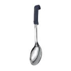 CUILLÈRE À SERVIR INOX AVEC POIGNÉE PP NOIR 105X70 L.340MM (1) photo du produit