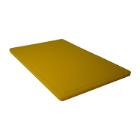 PLANCHE A DECOUPER ANTIBAC HDPE JAUNE AVEC RIGOLE 53X32.5X1.4CM (1) photo du produit