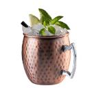MUG MOSCOW MULE CUIVRE MARTELE ANTIQUE D.90 H.100MM 500ML (1) photo du produit