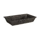 BROODMAND PP RECHTHOEKIG BRUIN/ZWART 1/1GN 530X325X100MM (1) artikelfoto
