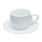 TASSE A CAFE LUBIANA ARCADIA BLANC 190ML (6) photo du produit
