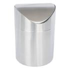 TAFELAFVALBAKJE MET SWING DEKSEL INOX  (1) artikelfoto