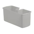 PANIER PLASTIQUE 3.7L GRIS (1) photo du produit