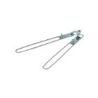 SUPPORT METAL DOUBLE POUR MOP CISEAUX 2X100CM (1) photo du produit