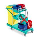 CHARIOT DE NETTOYAGE GREEN 150 RILSAN SANS PRESSE (1) photo du produit