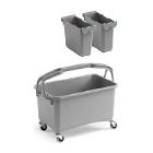 KIT SEAU EROY 28L GRIS SANS ROUES VERS.58 (1) photo du produit