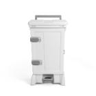 POUBELLE OPEN-UP 2X45L BLANC AVEC ROUES ET COUVERCLE BLANC (1) photo du produit