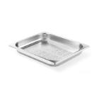 BAC GASTRONORM PROFI LINE GN 1/2 PERFORE INOX 18/8 H.40MM (1) photo du produit