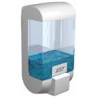 ZEEP- EN DESINFECTIE DISPENSER RUBIS MET RESERVOIR 800ML WIT (1) artikelfoto