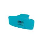 DESODORISANT EDGE CLIP SANITAIRE PLUS FLEUR COTON-BLEU (10) photo du produit