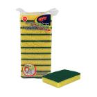 EPONGE A RECURER PROF. JAUNE/VERT14X10X3CM (10) photo du produit