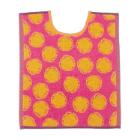 BAVOIR DOTS ROUGE AVEC RUBANS 530GR/M² 33X40CM (6) photo du produit