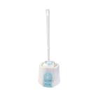 SET BROSSE WC-SUPPORT BAS RONDE BLANC (1) photo du produit