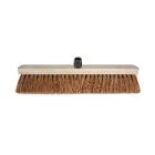BALAI COCO BOIS NON VERNIS AVEC SUPPORT MANCHE 60CM (1) photo du produit