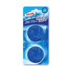BLOC WC "EAU BLEUE" POUR CHASSE D'EAU 2X50G (1) photo du produit