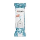 AFVALZAK PERFECTFIT RECYCLED BRABANTIA MET TREKBAND 44X76CM O 30L WIT (12X20) artikelfoto