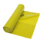 SAC POUBELLE HD RECYCLED T25 70X110CM JAUNE-TRANSPARENT (10X25) photo du produit
