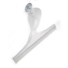 RACLETTE DOUCHE AVEC CROCHET-CLICK ON SHOWER-BLANC TRANLUCENT 23CM (1) photo du produit