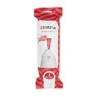 SAC POUBELLE PERFECTFIT REC.BRABAN. AVEC CORDON 53.5X55CM BLANC J 20-25L (12X20) photo du produit
