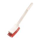 BROSSE VAISSELLE AVEC MANCHE LONG ROUGE (2) photo du produit