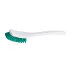 BROSSE VAISSELLE DURE AVEC MANCHE PVC COURT VERT (2) photo du produit